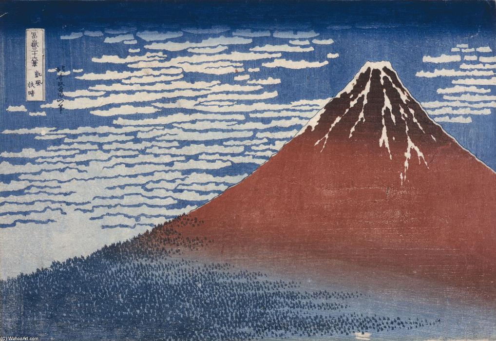Fine Wind, Clear Morning — Katsushika Hokusai