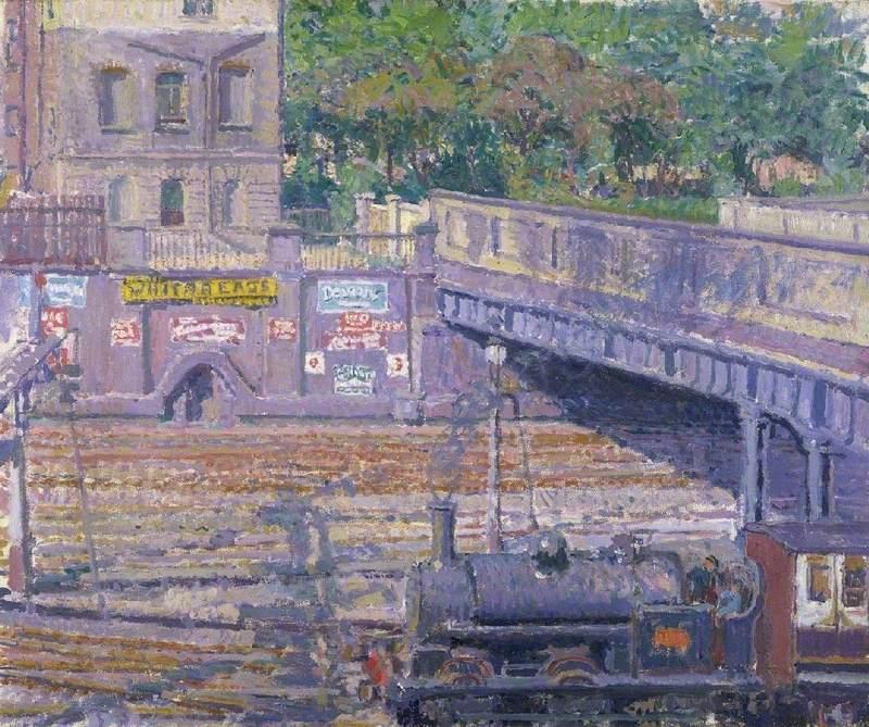 Nearing Euston Station — Spencer Frederick Gore