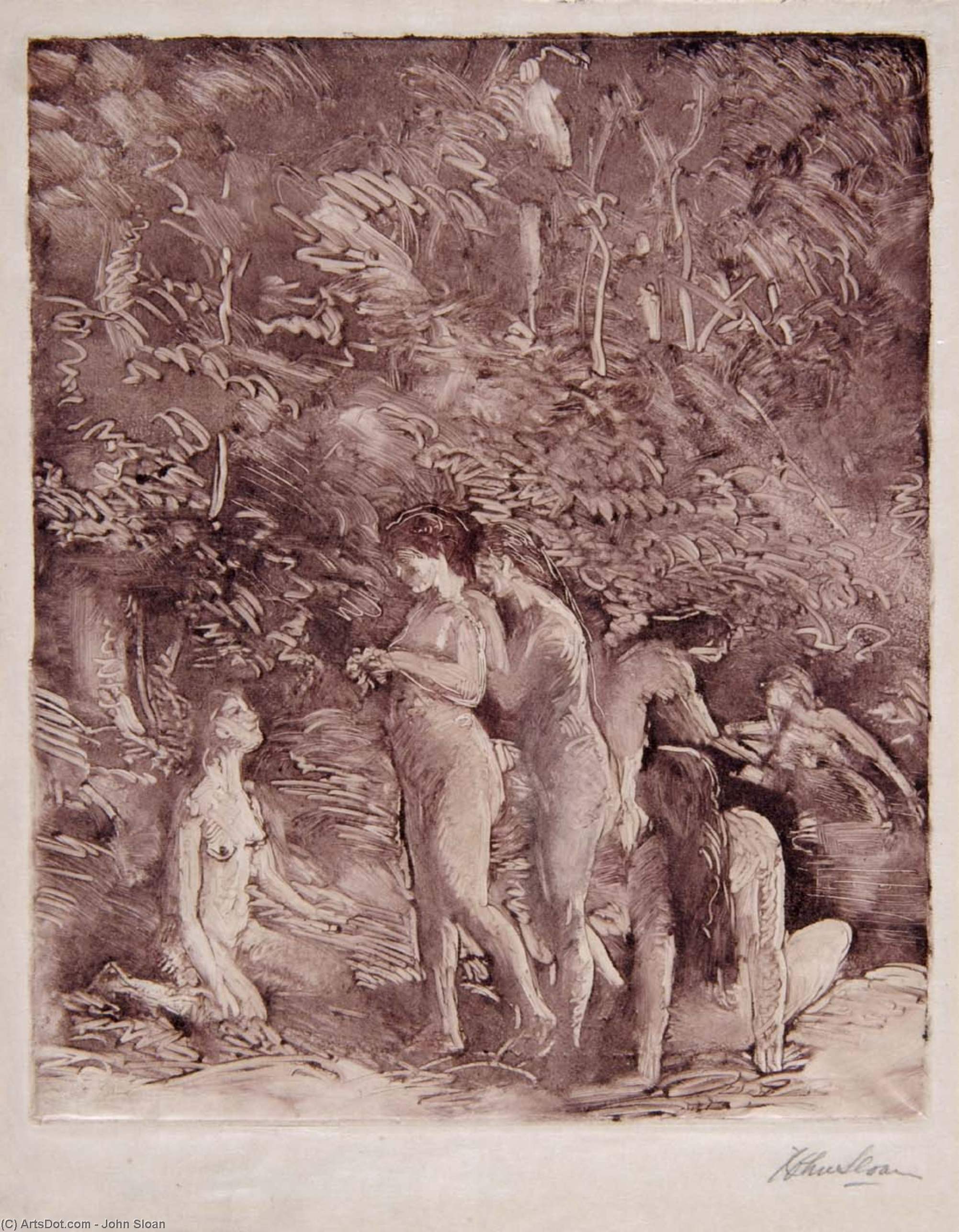 Bathers — John French Sloan