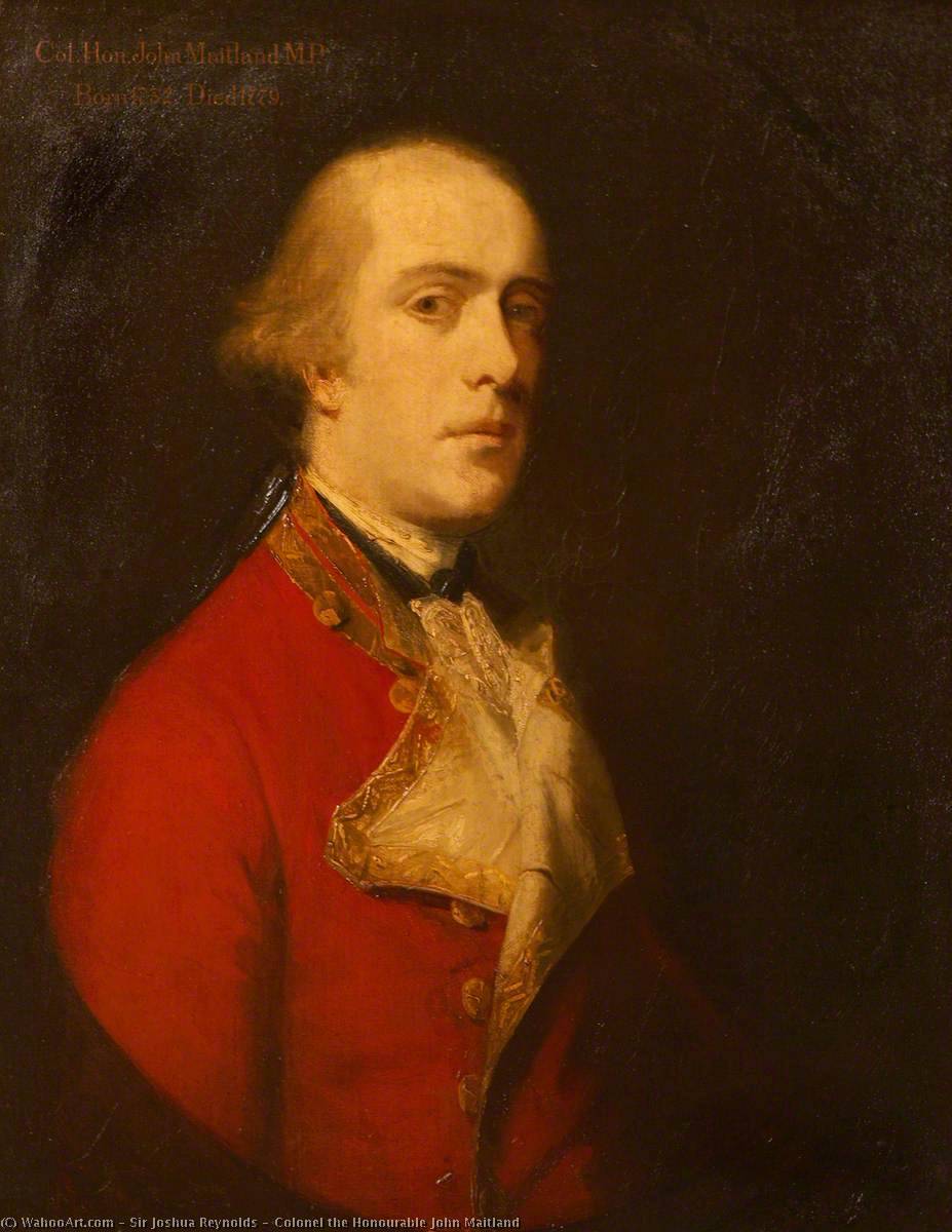 Colonel The Honourable John Maitland — Sir Joshua Reynolds