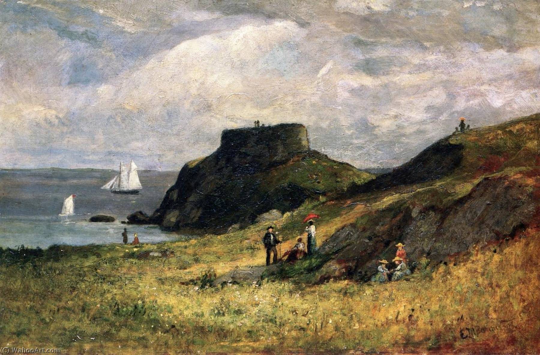 Fort Dumpling, Jamestown, Rhode Island — Edward Mitchell Bannister