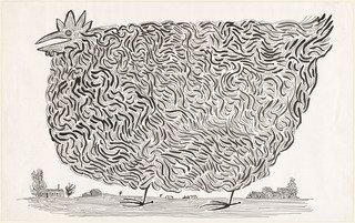 Hen — Saul Steinberg