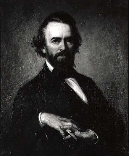 Thomas Langrel Harris, (painting) — George Peter Alexander Healy