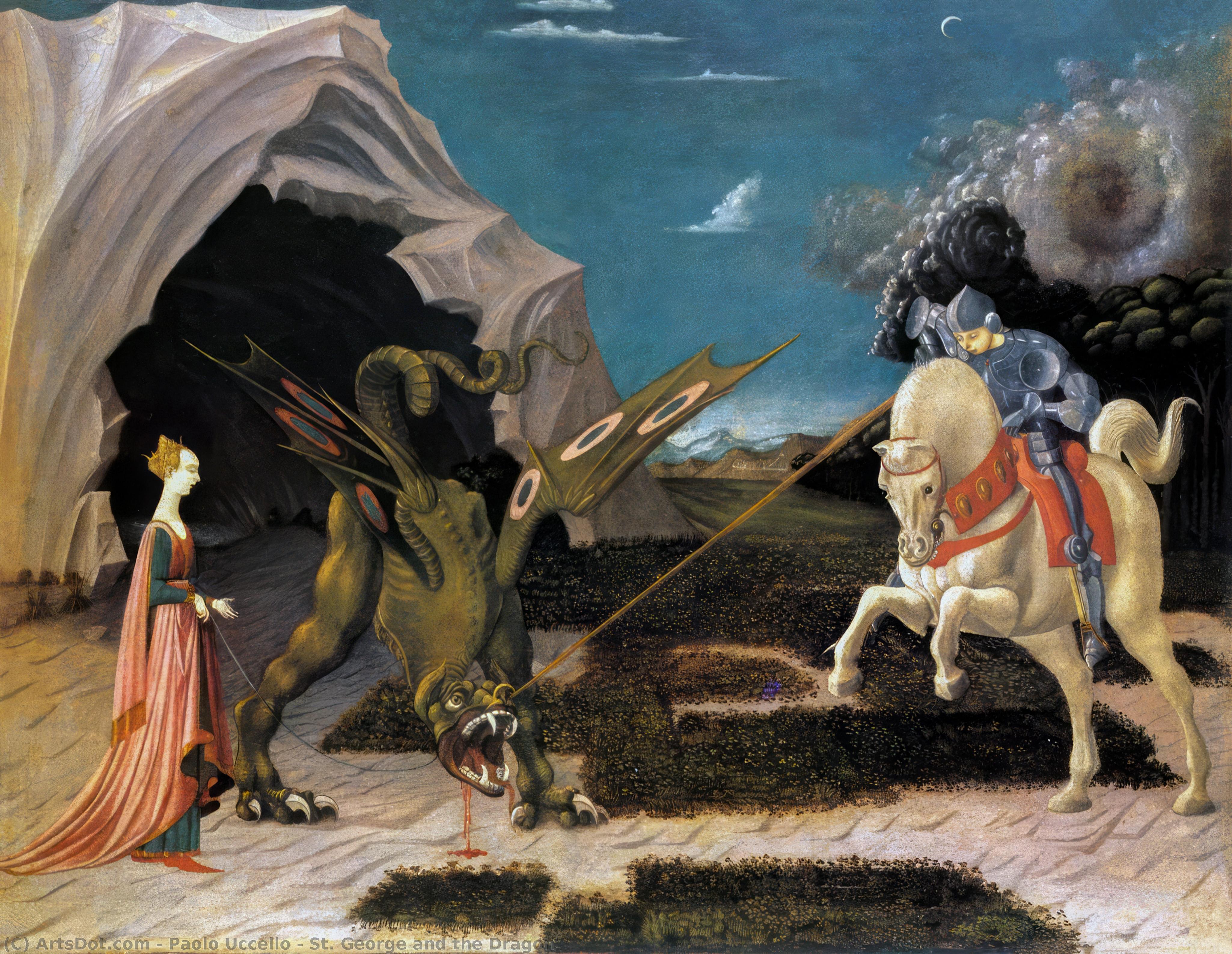 St. George And The Dragon — Paolo Uccello
