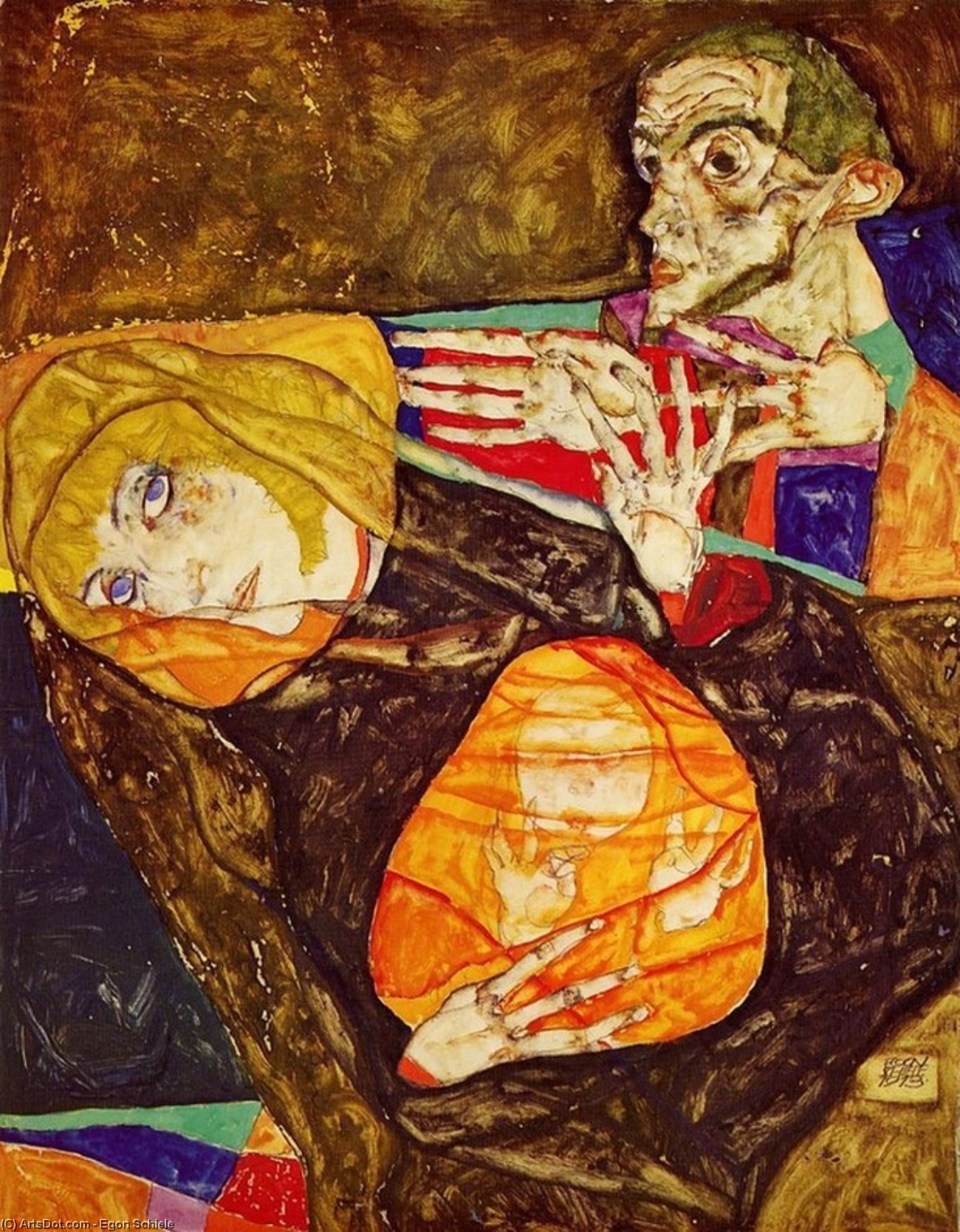 The Holy Family — Egon Schiele