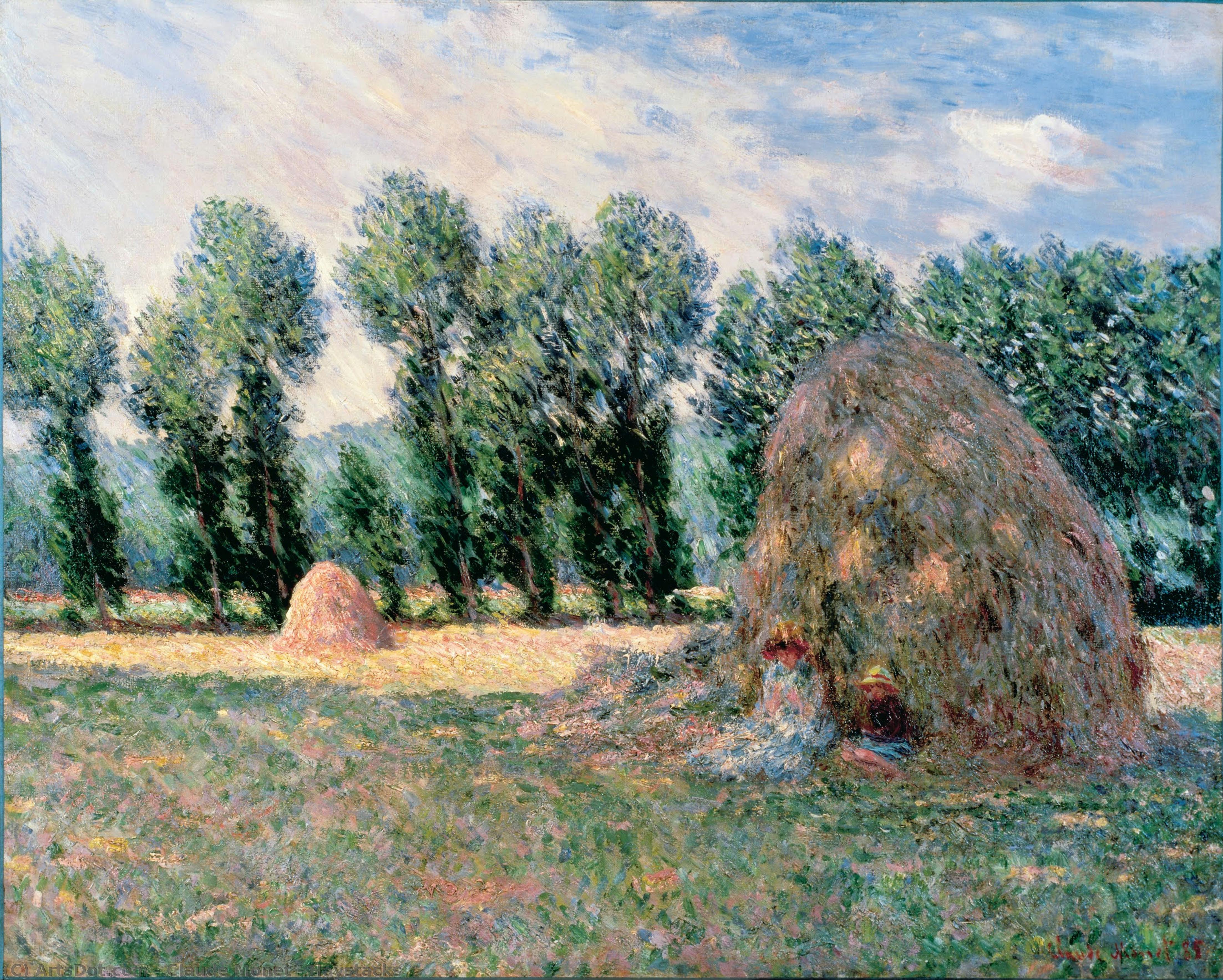 Haystacks — Claude Monet