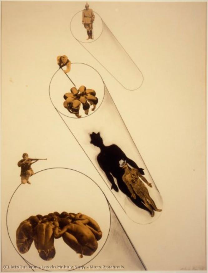 Mass Psychosis — László Moholy-nagy