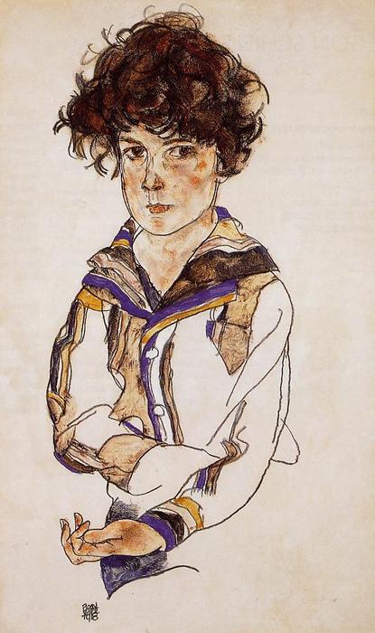 Portrait Of A Boy — Egon Schiele