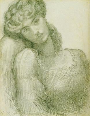 Jane Morris 1 — Dante Gabriel Rossetti