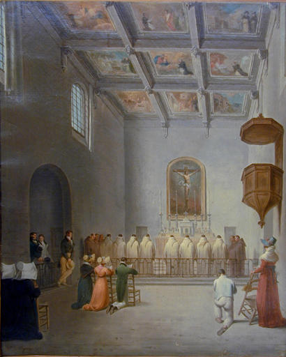 L'intérieur De La Chapelle De L'inquisition — Roques Joseph