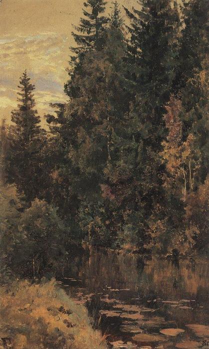 Pond — Vasily Dmitrievich Polenov