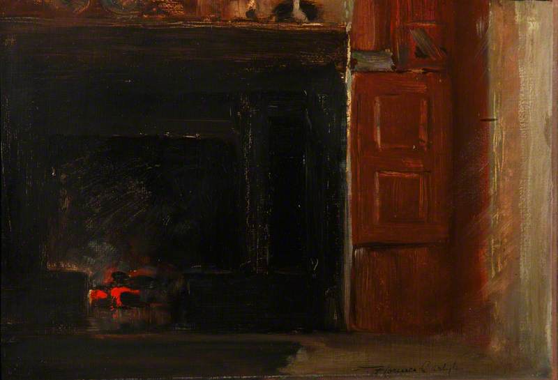 The Kitchen Of The Arched House At Ecclefechan (carlyle's Birthplace) — Florence Carlyle