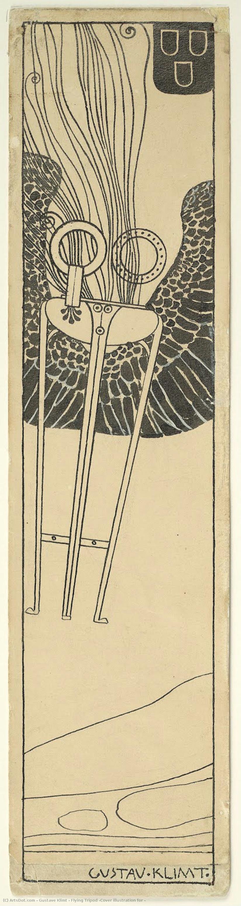 Flying Tripod (cover Illustration For — Gustav Klimt