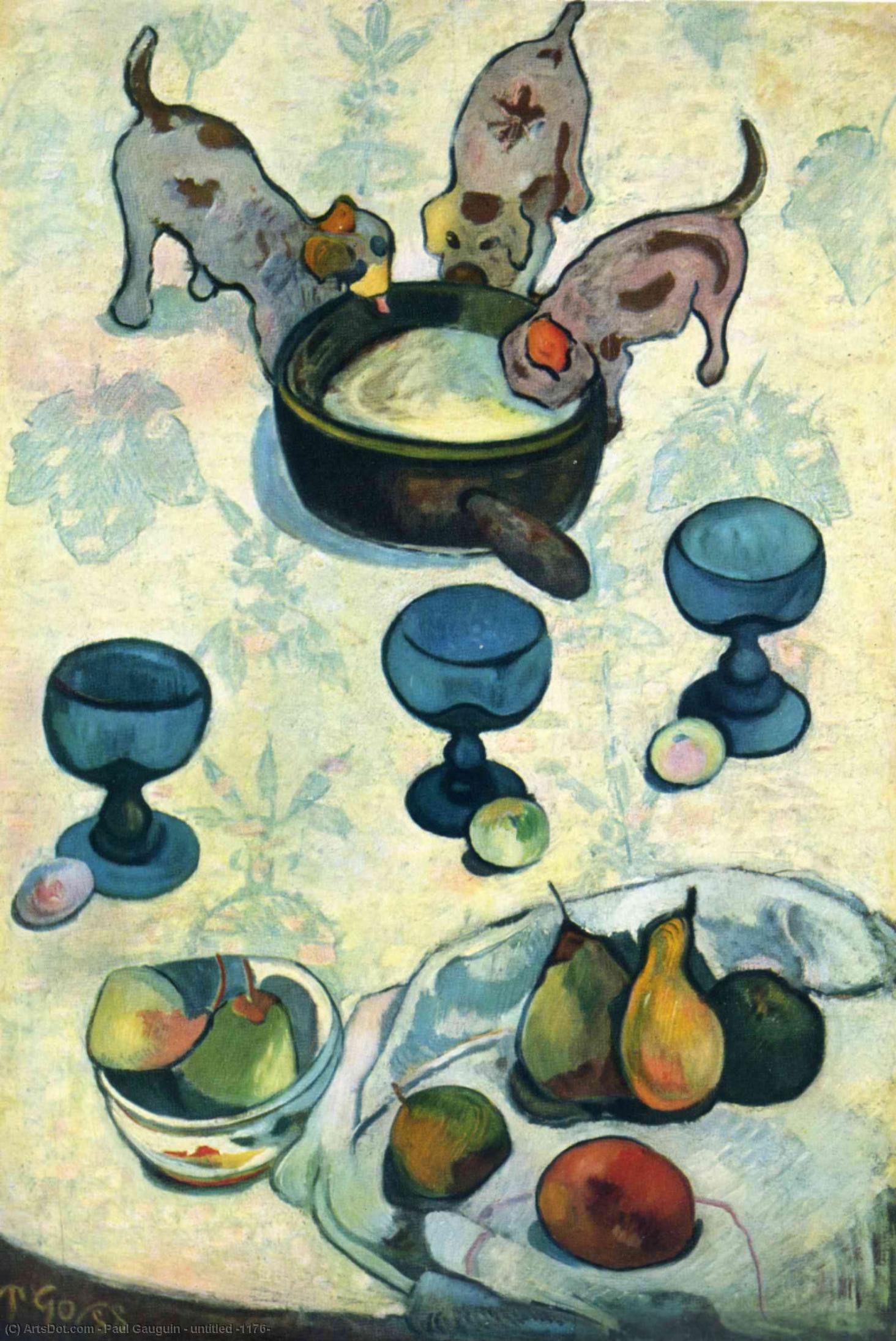Untitled (1176) — Eugène Henri Paul Gauguin