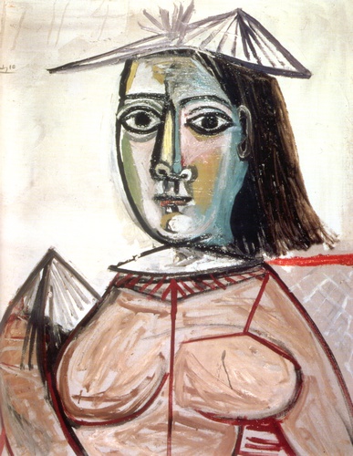 Woman With Dark Eyes — Pablo Picasso
