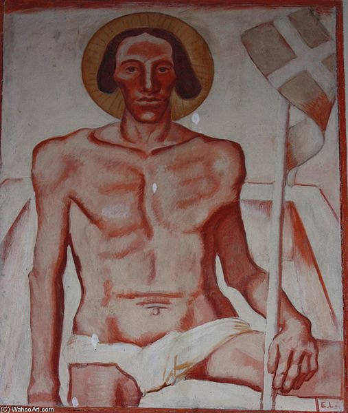 The Risen Christ — Albin Egger Lienz
