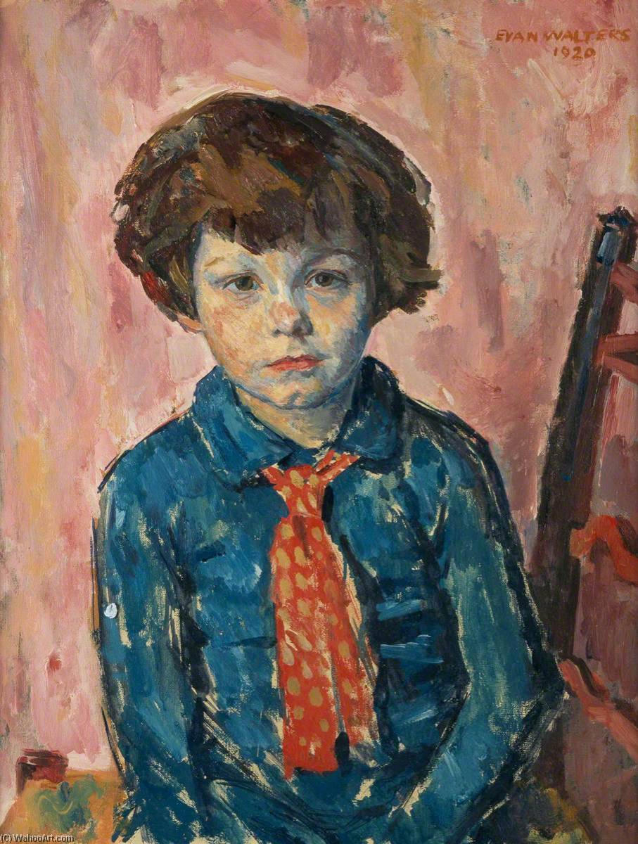 Portrait Of A Young Boy — Evan Walters