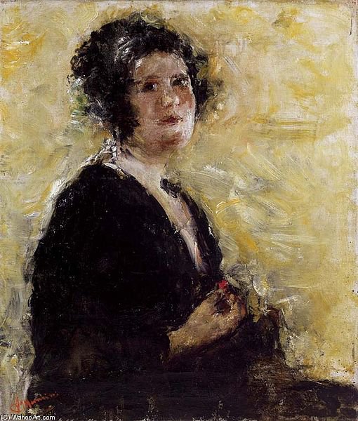 Ritratto Femminile — Antonio Mancini