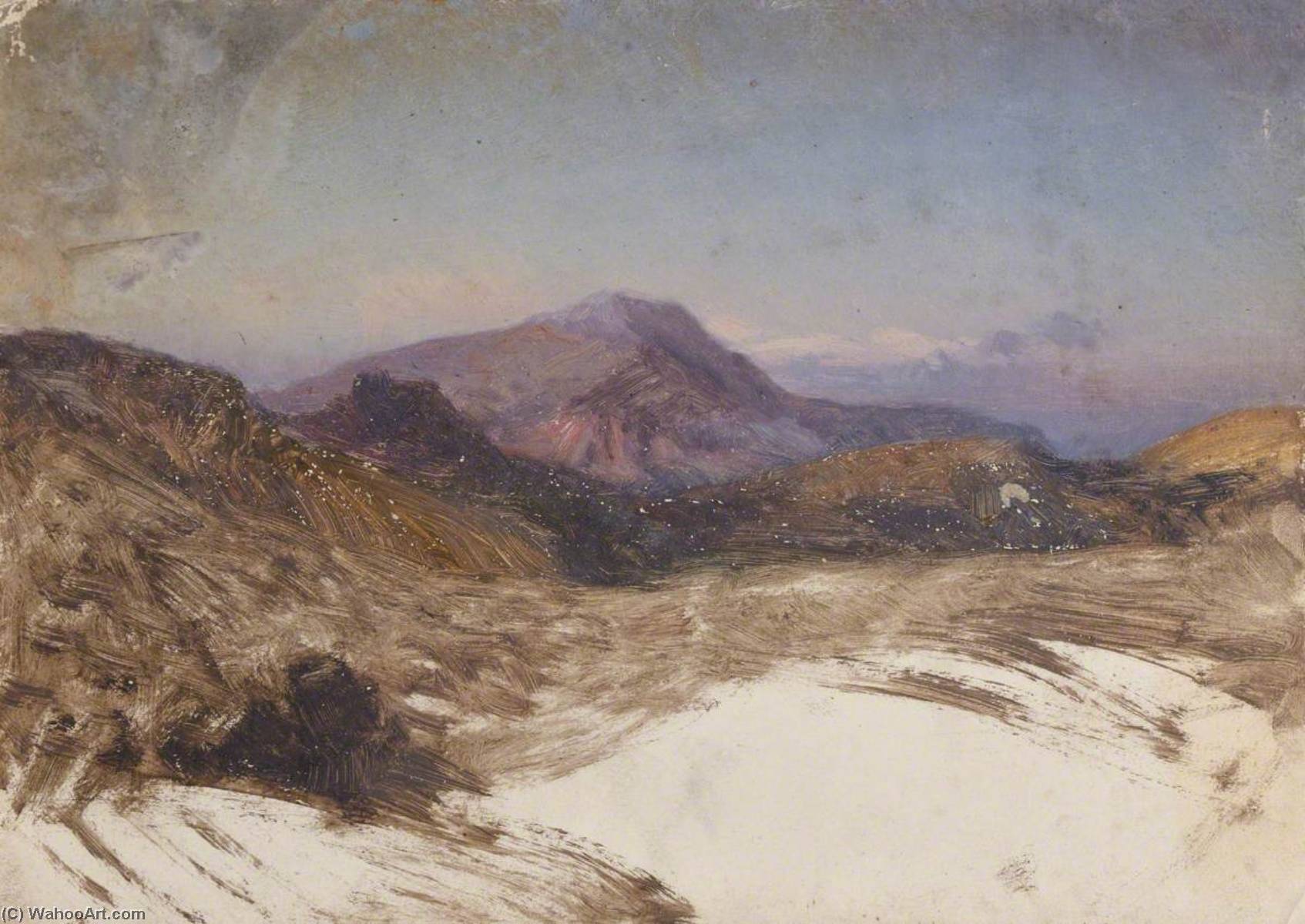Study For A Mountain Landscape — Thomas Stuart Smith