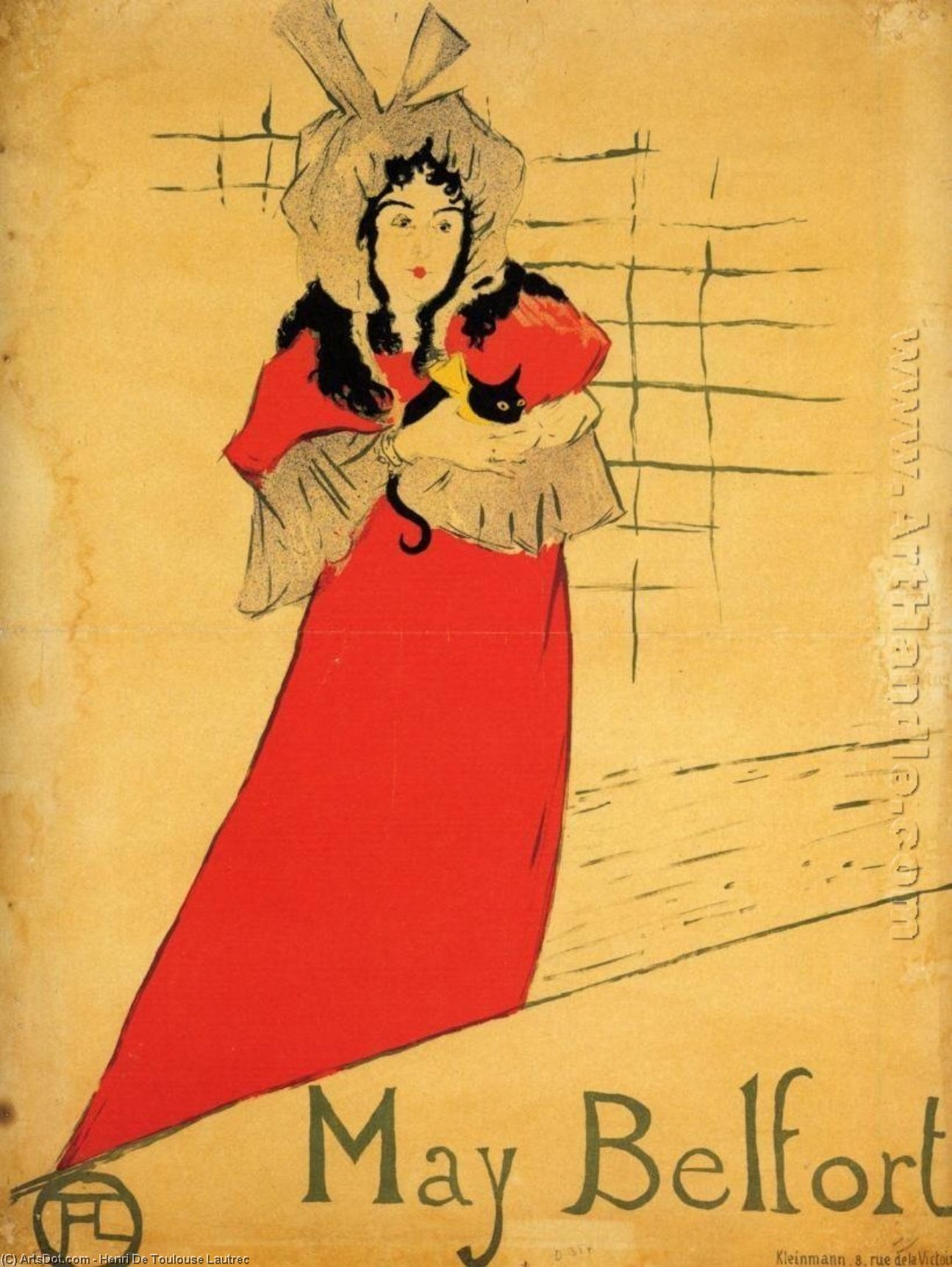 May Belfort — Henri De Toulouse-lautrec