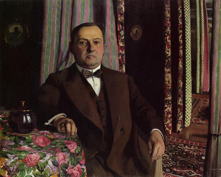 Portrait Of Mr. Hasen — Félix Vallotton
