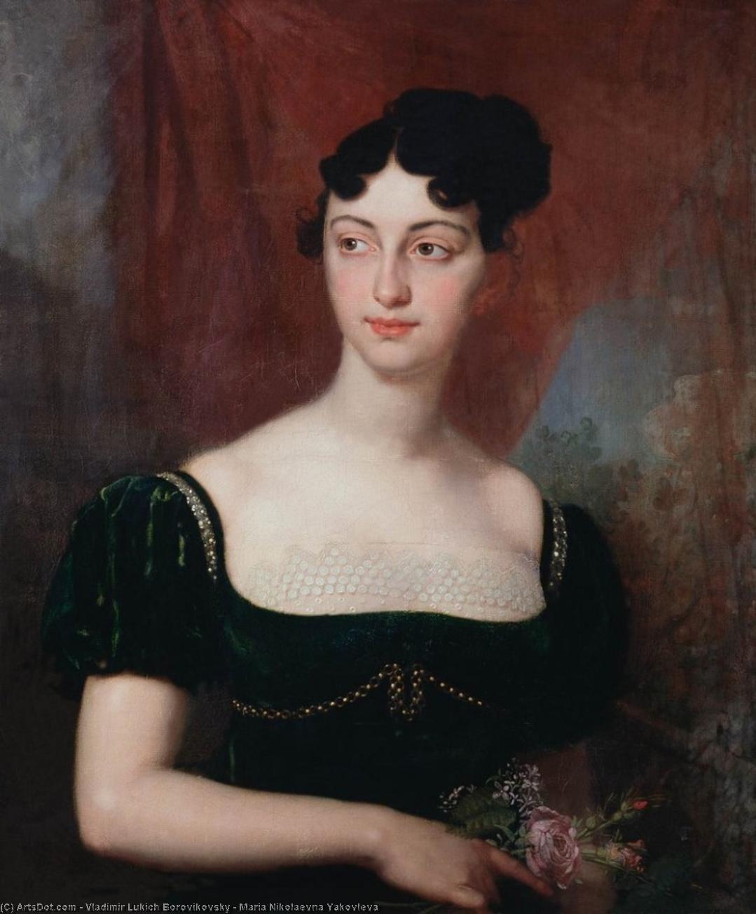 Maria Nikolaevna Yakovleva — Vladimir Lukich Borovikovsky