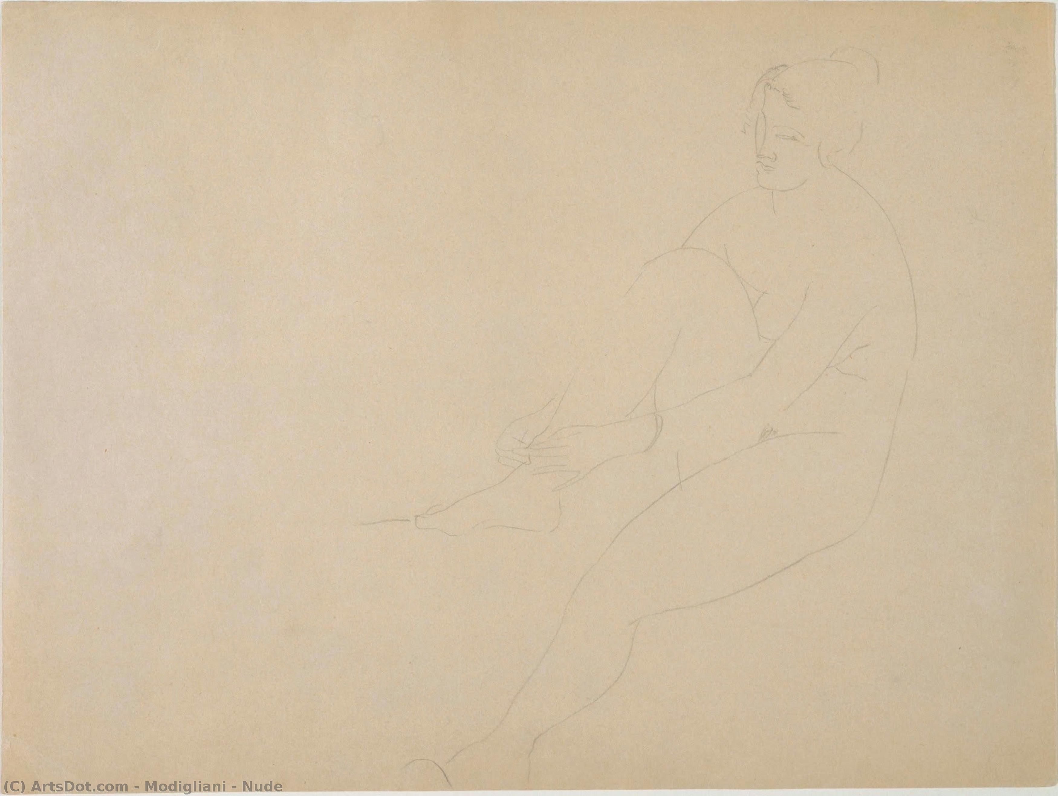 Nude — Amedeo Clemente Modigliani