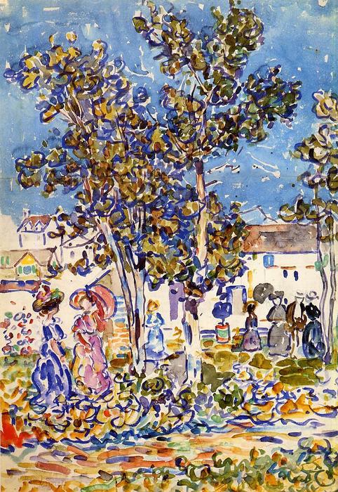Spring Promenade — Maurice Brazil Prendergast