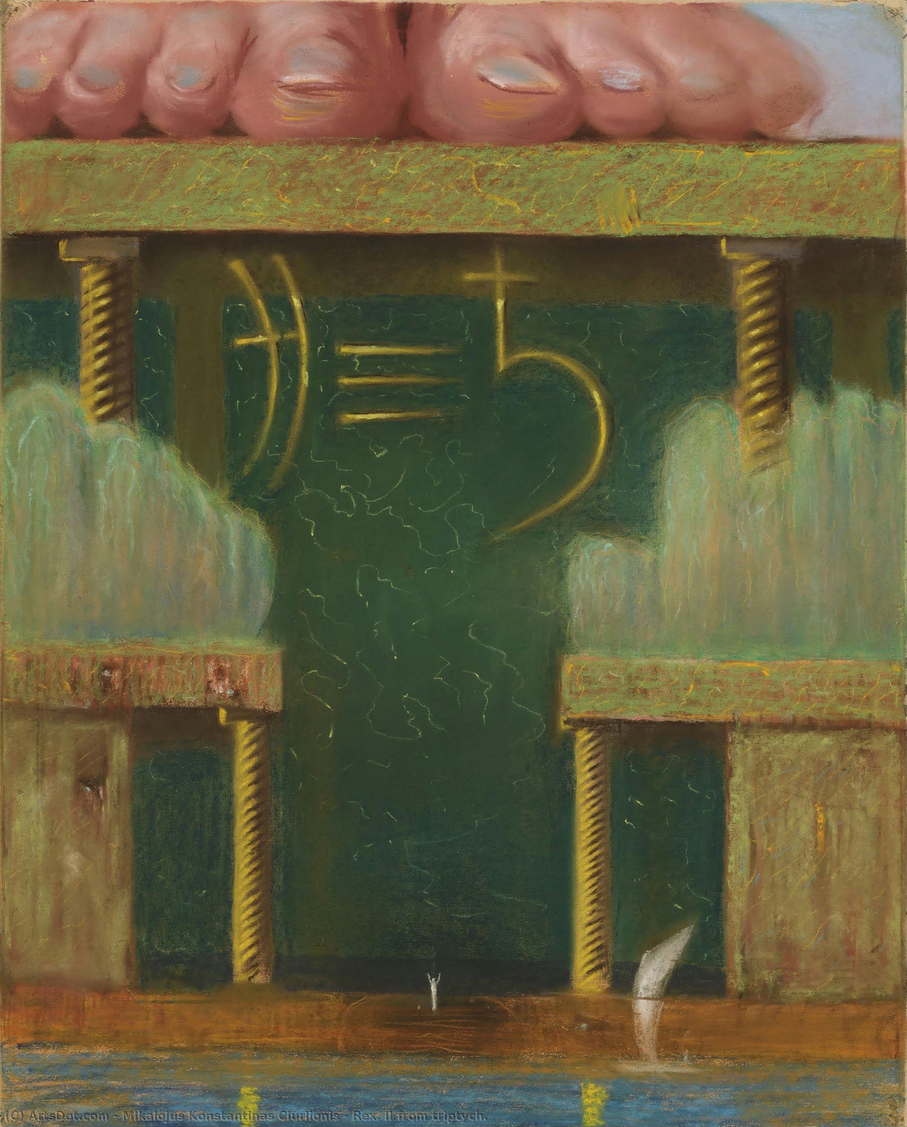 Rex. Ii From Triptych. — Mikalojus Konstantinas Čiurlionis