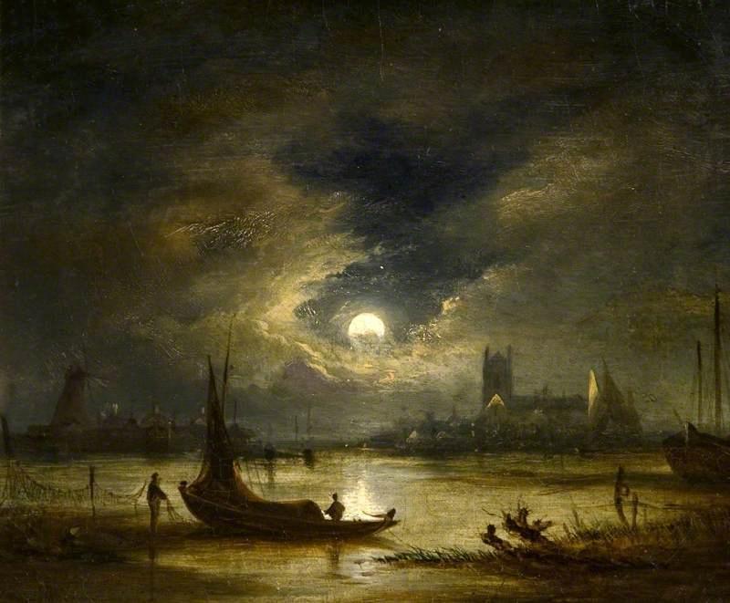 Moonlight Norwich, Norfolk — John Crome