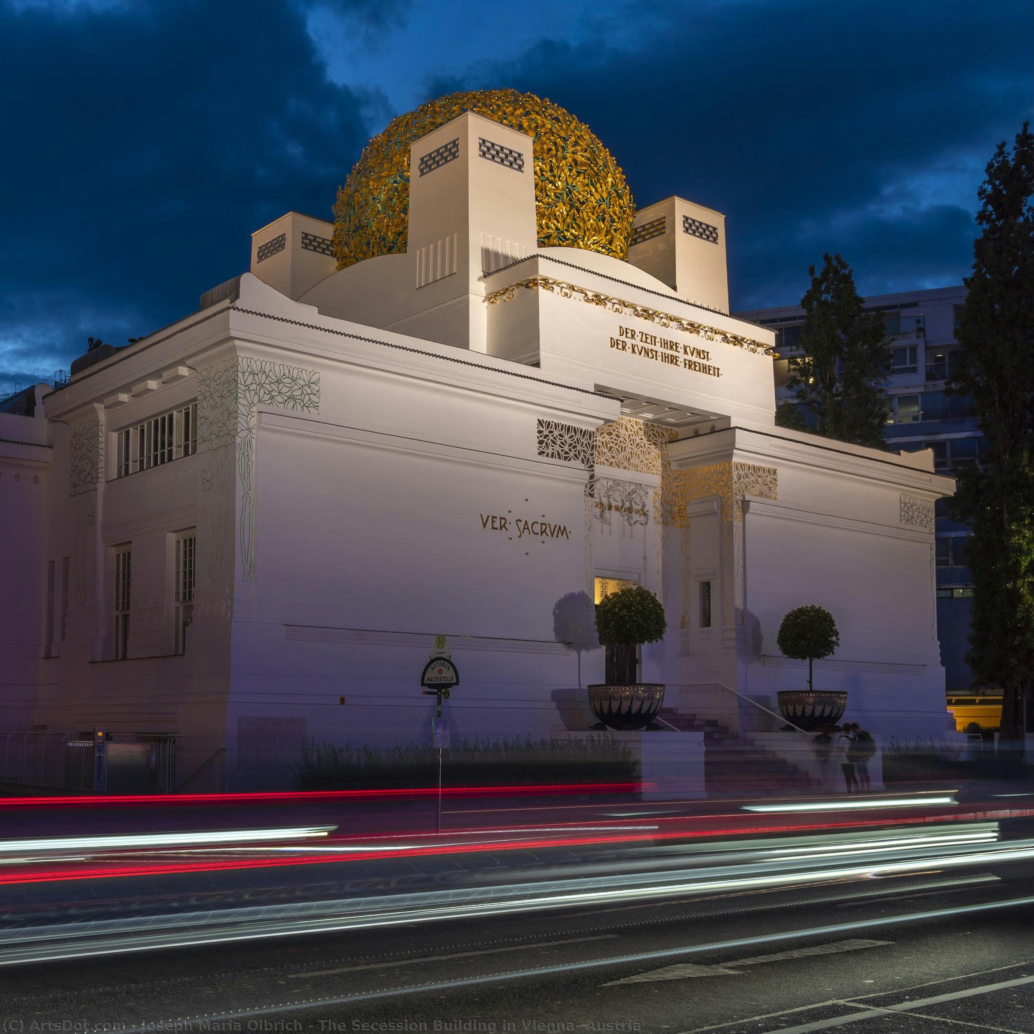 The Secession Building In Vienna, Austria — Joseph Maria Olbrich