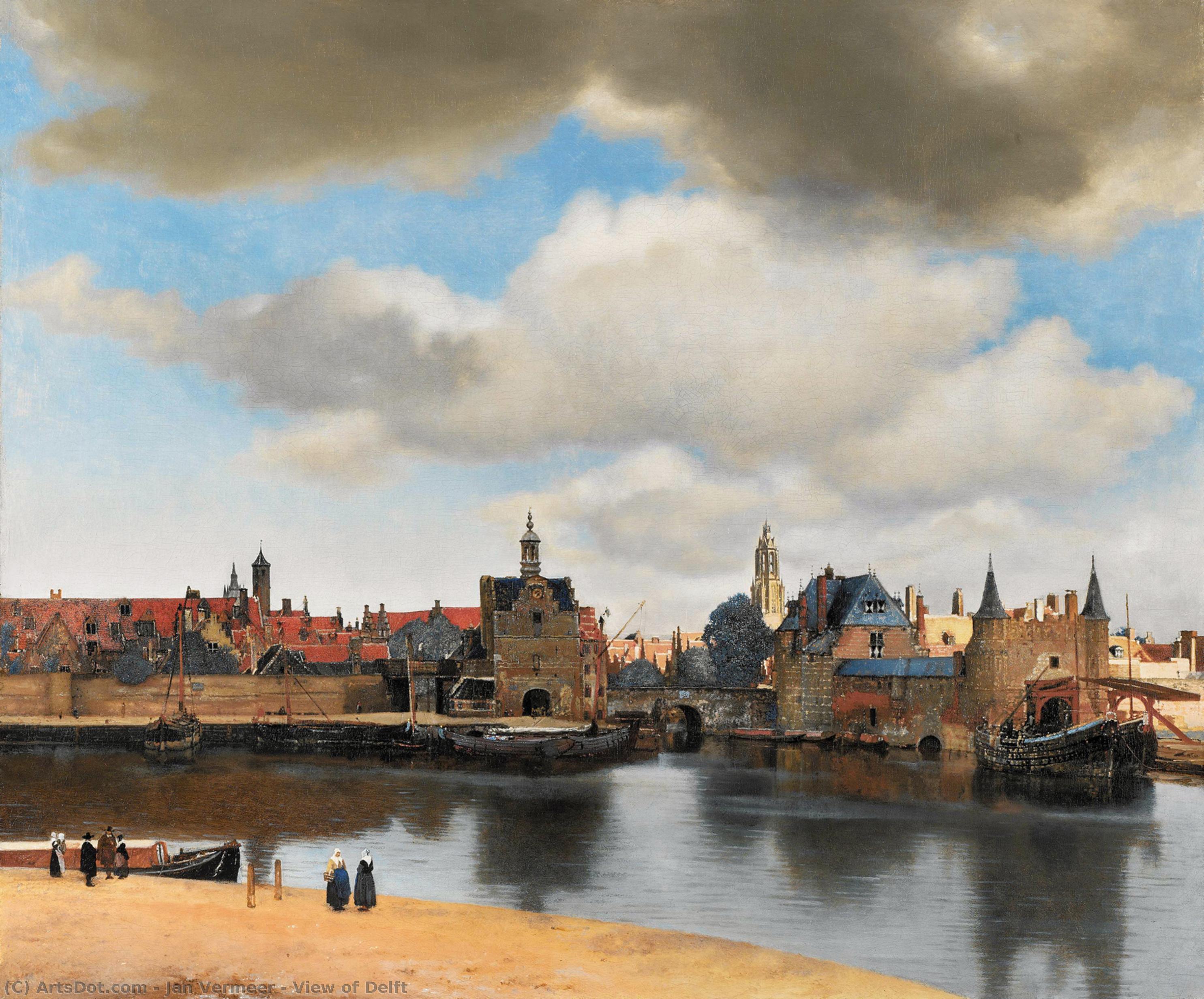 View Of Delft — Johannes Vermeer