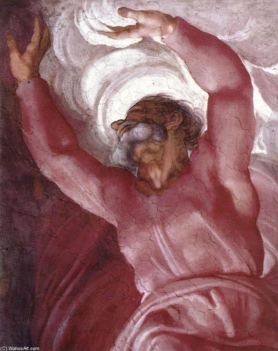 Separation Of Light From Darkness (detail) — Michelangelo Buonarroti