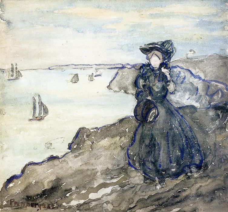Grey Day — Maurice Brazil Prendergast