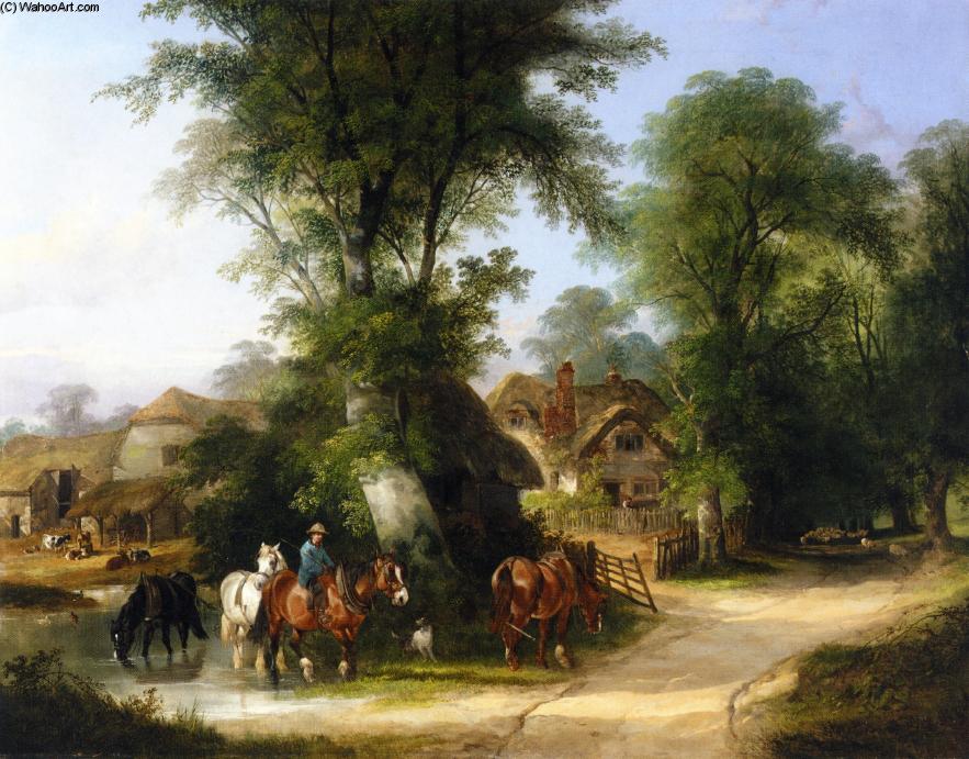 The Watering Place — William Shayer Senior