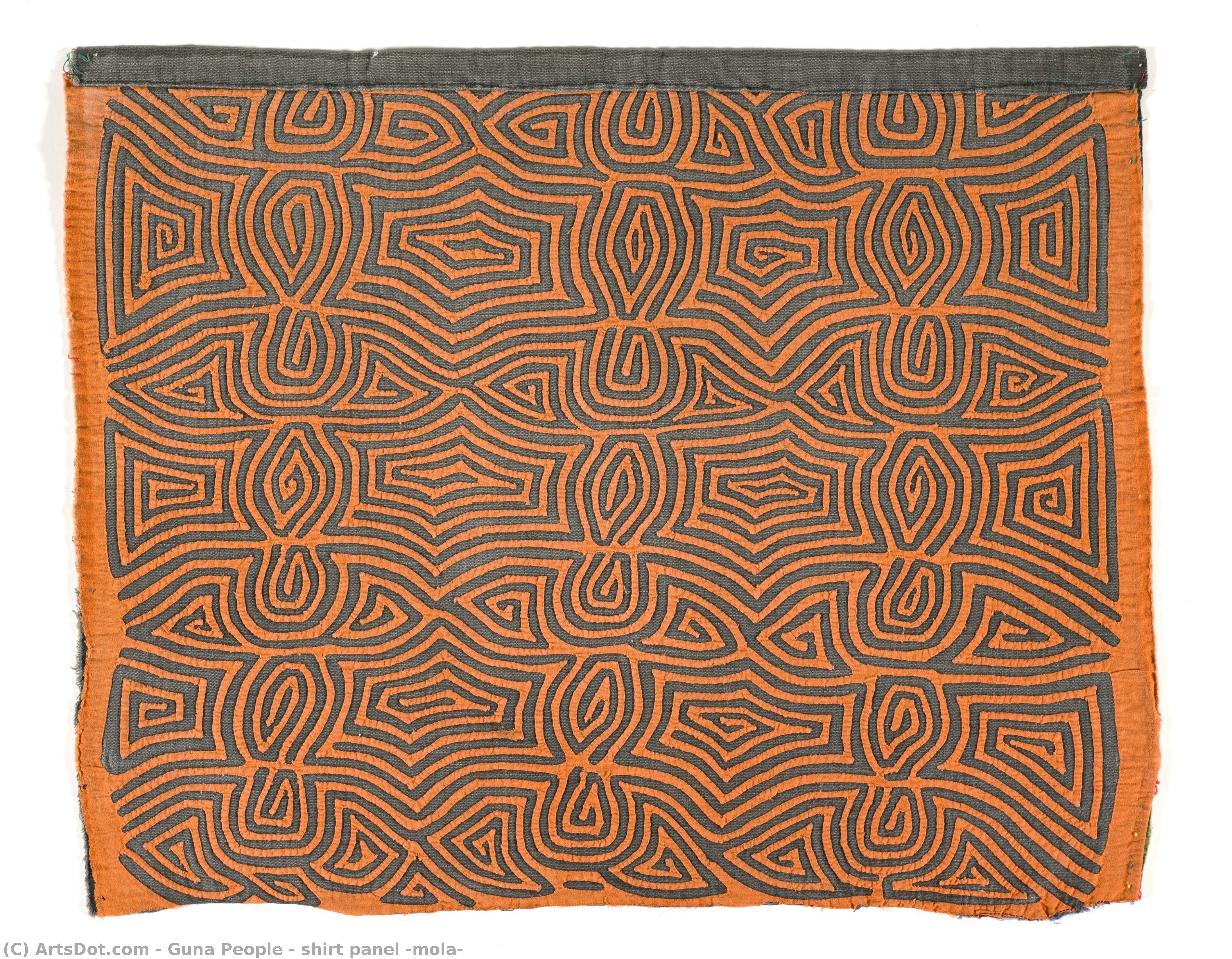 Shirt Panel (mola) — Guna People