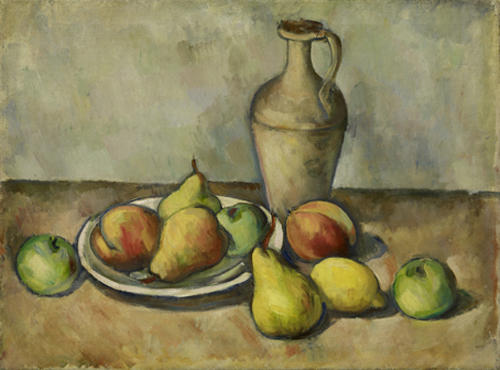 Pears, Peaches, And Pitcher — Arshile Gorky