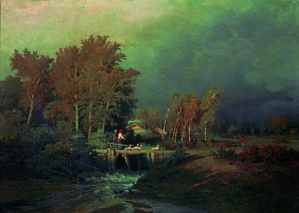 Before The Rain — Fyodor Alexandrovich Vasilyev