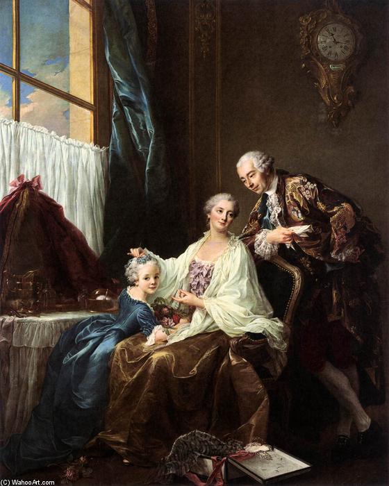Family Portrait — François Hubert Drouais