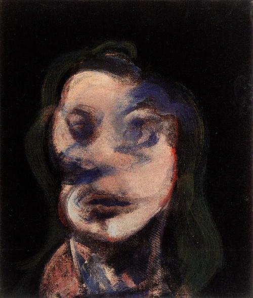Studies For Portrait (looking Right), 1964 — Francis Bacon