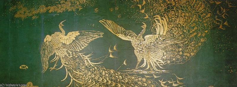 Peacock Fight — James Abbott Mcneill Whistler