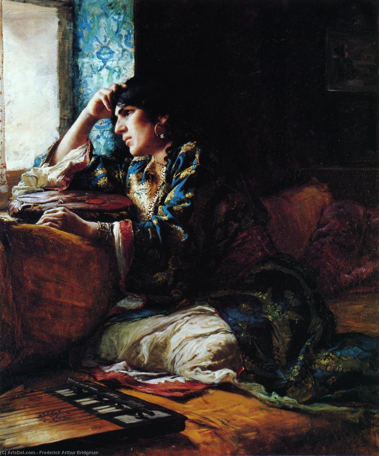 Aicha, A Woman Of Morocco — Frederick Arthur Bridgman