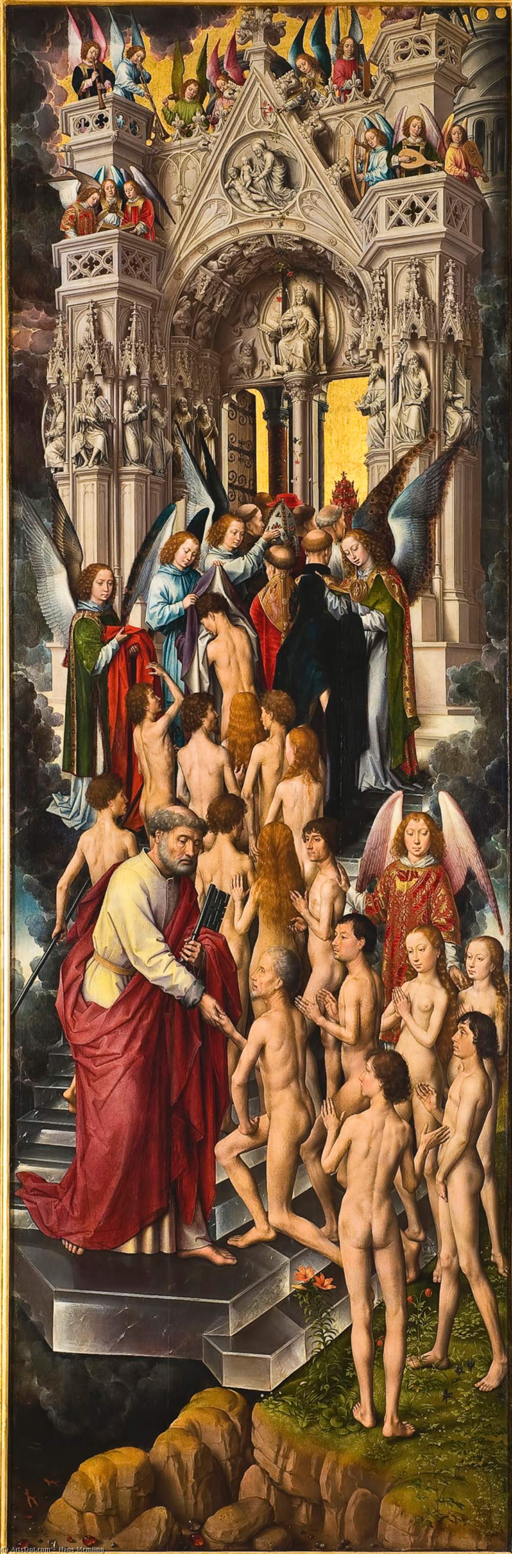 Last Judgment Triptych (left Wing) — Memling, Hans