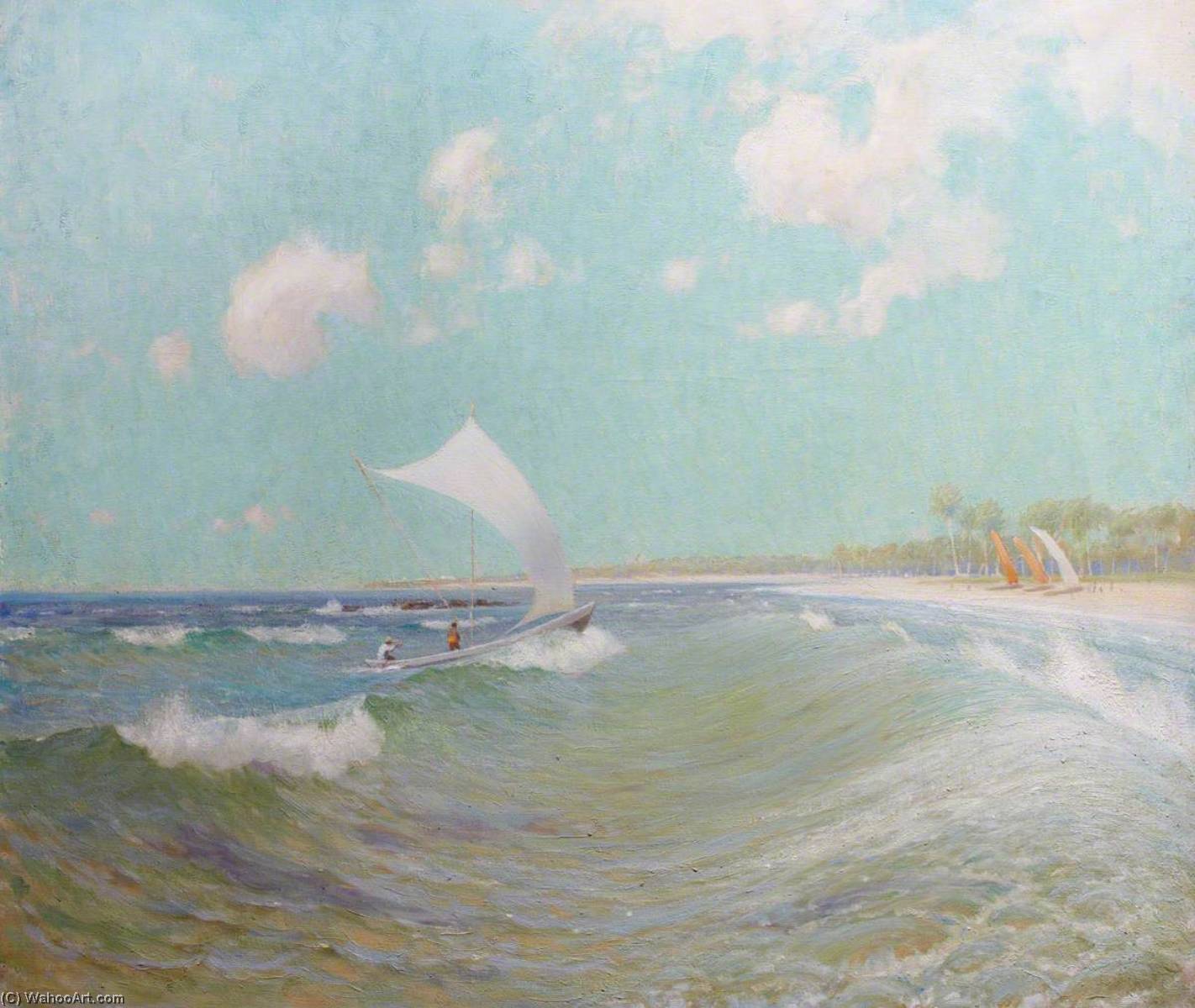 Coasting, Ceylon — Lindsay Grandison Macarthur