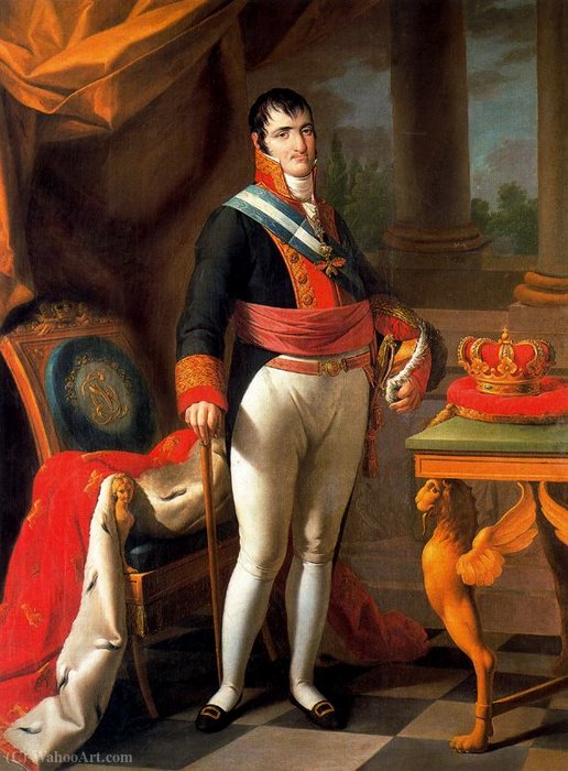 Retrato De Fernando Vii — Zacarías González Velázquez