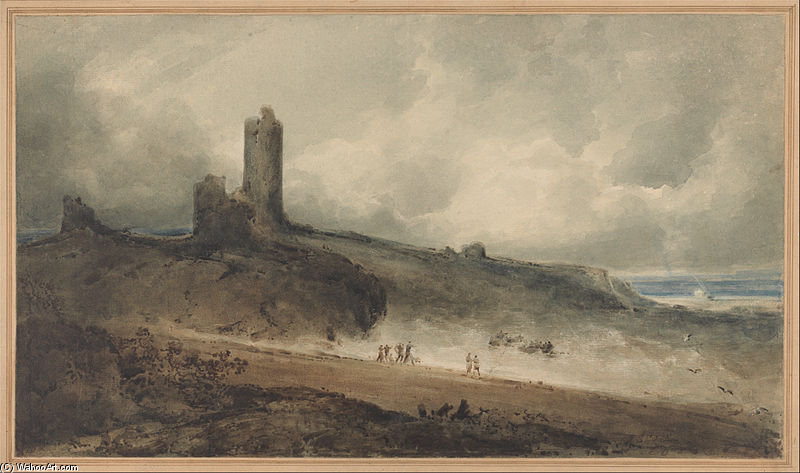 Aberystwyth Castle — John Sell Cotman
