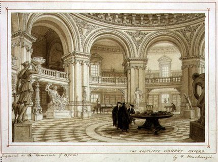 The Radcliffe Library, Oxford — Frederick Mackenzie