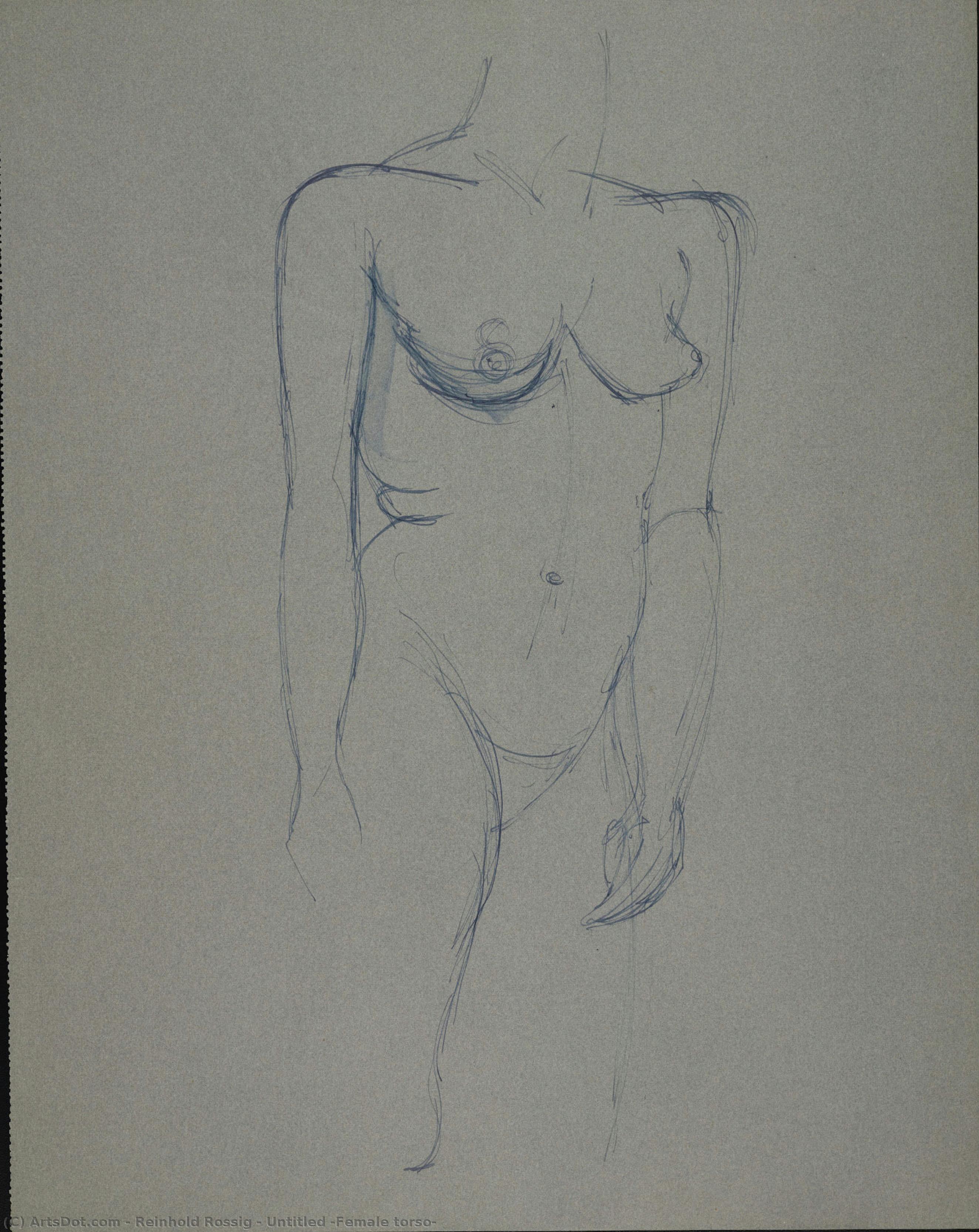 Untitled (female Torso) — Reinhold Rossig