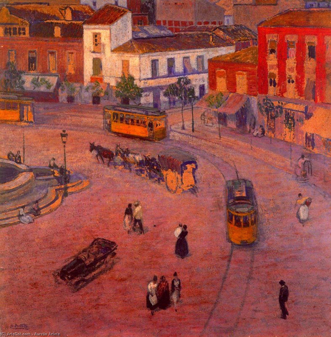 Plaza De Cuatro Caminos — Aurelio Arteta