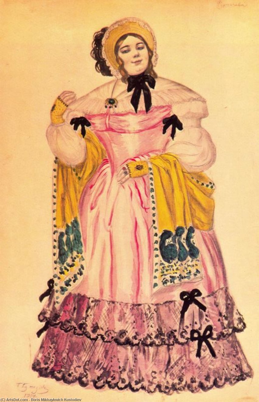 Furnachova — Boris Mikhailovich Kustodiev